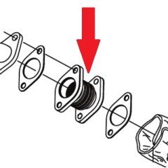 MerCruiser CMD - TUBE Flex 2.8L 4.2L ES EI- Quicksilver - 879172157