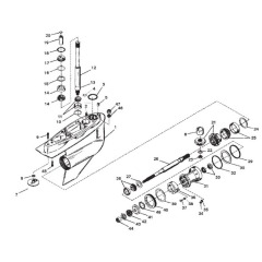 Lower Gear Case parts