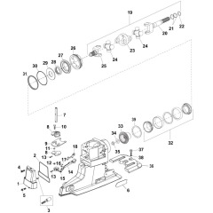 Bravo Drive shaft Housing Parts