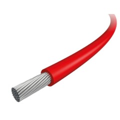 1 Core Tinned Cable 2.5MM/14 AWG  Red - Per meter