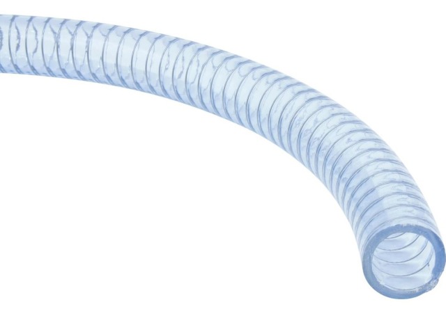WIRE PVC REINFORCED SUCTION & DELIVERY HOSE STEEL SPIRAL 19mm 25mm 32mm 38mm 