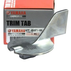 Genuine YAMAHA Trim Tab Anode - 25 to 100hp - 67F-45371-00