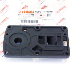 Genuine Yamaha 2B Exhaust plate - 6GD-G1137-00-8D