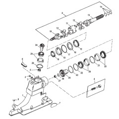 Drive shaft Housing Parts (1996-1997) 