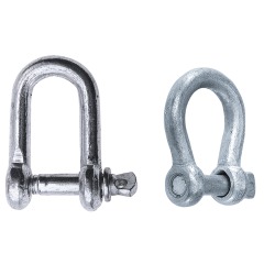 Galvanized shackles