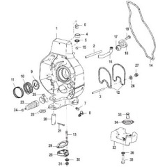 Alpha One Gen2 Gimbal Housing Parts