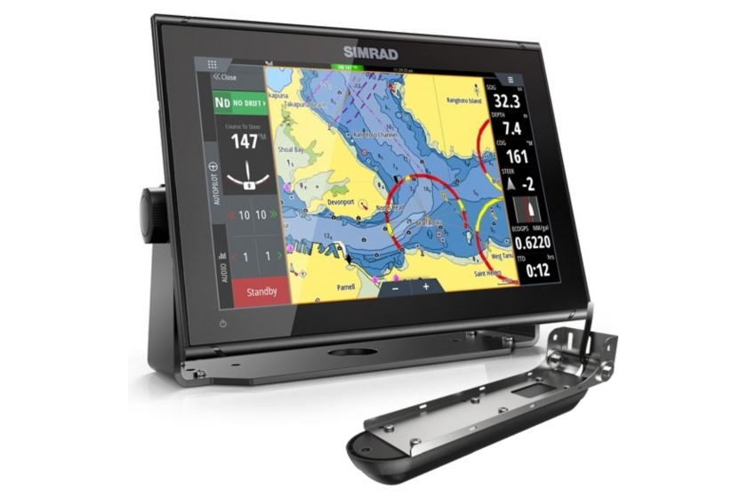 【SQWAD】Set free Me out sonosheet SIMRAD–GO9 XSE Fishfinder/Chartplotter Combo with C-MAP