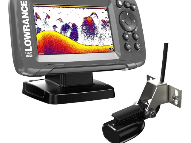 Lowrance HOOK2 4x Bullet Skimmer Transducer Fishfinder for sale online 