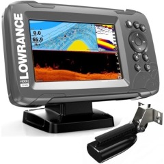 LOWRANCE HOOK²-5 Fishfinder/Chartplotter Combo with SplitShot HDI - Hook2 000-14018-001