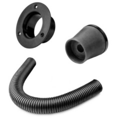AquaMarine Black Rigging Hose Kit - 1m - Outboard Motor - AQM10141
