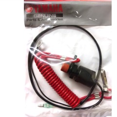 YAMAHA - Outboard Motor Kill switch & Safety Lanyard 2.5hp - 25hp 65W-82575-01