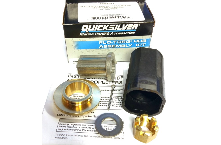 Quicksilver FloTorq II Hub Kit YAMAHA 4Stroke 150300 HP 835274Q1