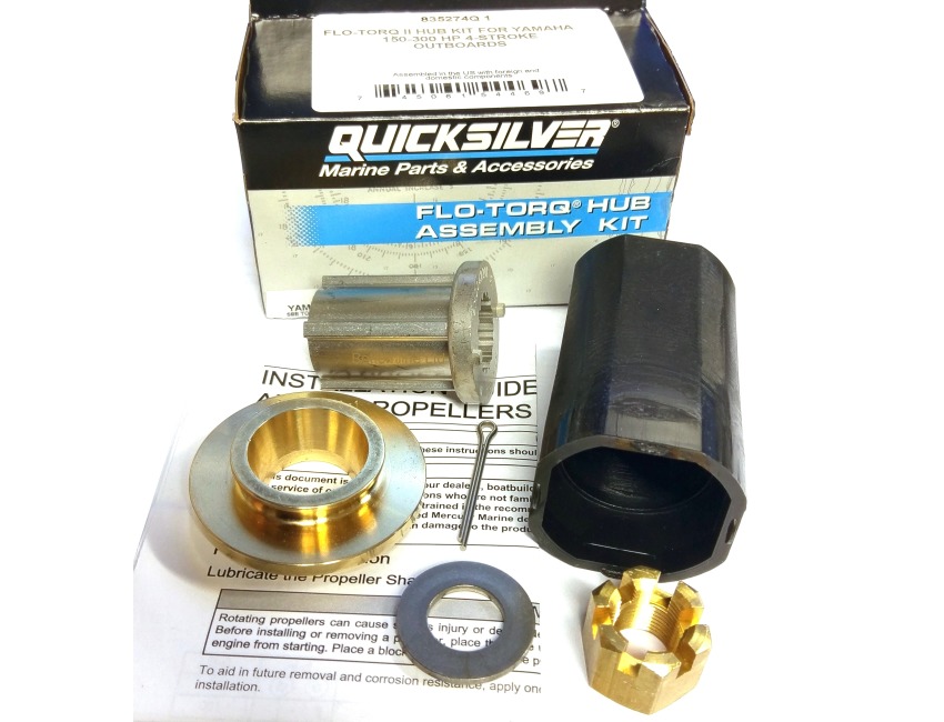 Quicksilver FloTorq II Hub Kit YAMAHA 4Stroke 150300 HP 835274Q1