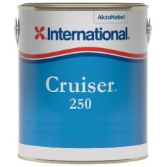 International Cruiser 250 Antifoul - 3L - Dover white