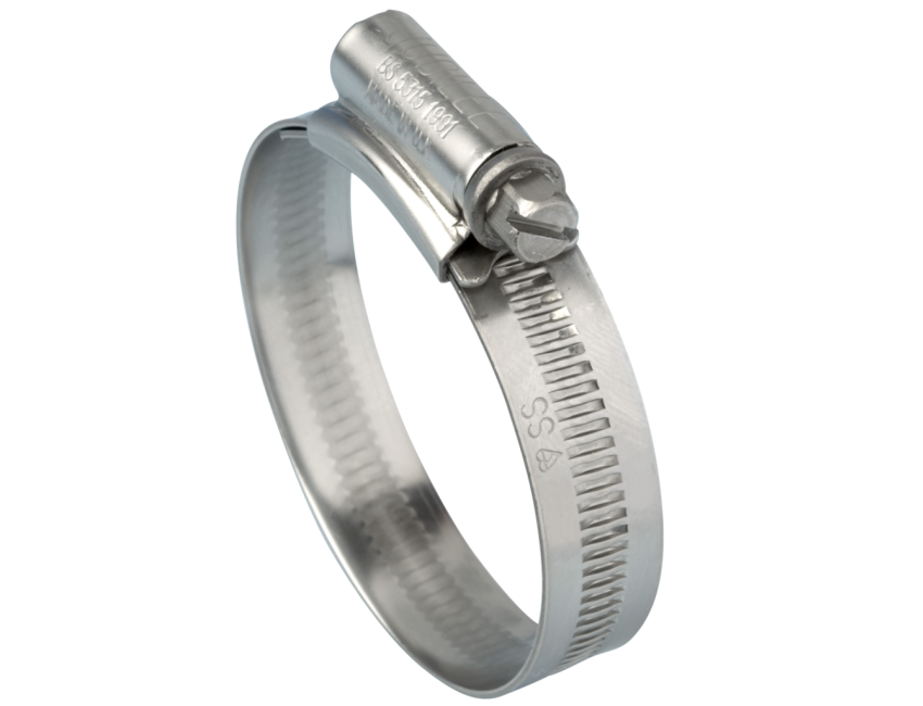 Jubilee Clip size 2x Hose clamp - 45mm - 60mm - 2XSS | Exhaust | Bottom