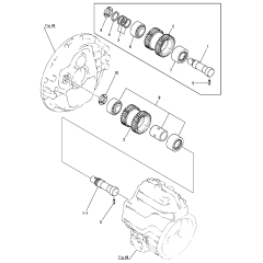 KM5A - Support Shaft Parts