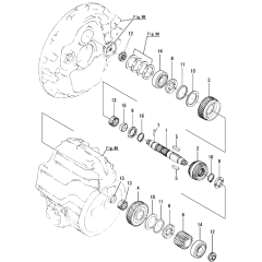 KM5A - Clutch Shaft Parts