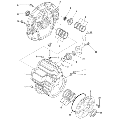 KM5A - Clutch Housing Parts