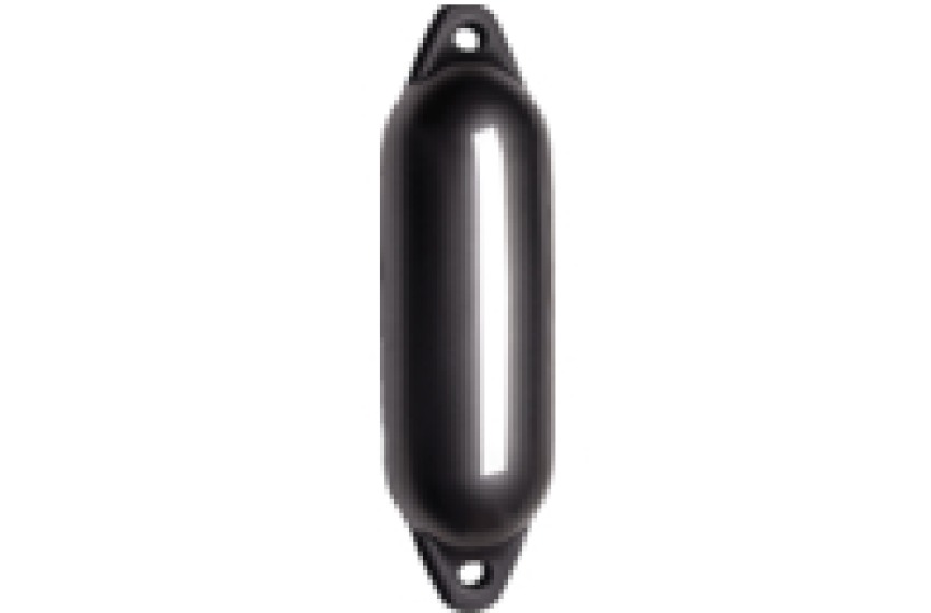 Talamex Star Schutzblech, Bootsschutz, Anthrazit, 12 cm Durchmesser / 45 cm Länge