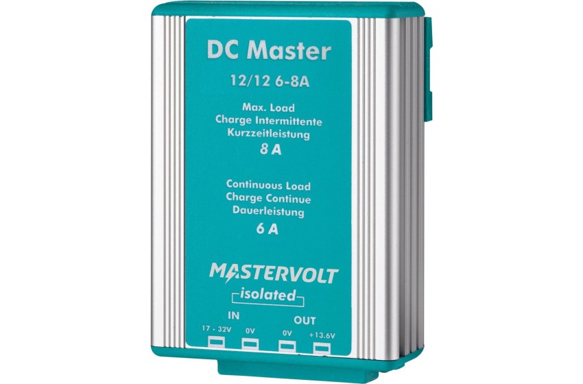 Mastervolt DC MASTER DC/DC Converter 12/12-6 ISOLATED - 81500700 | DC ...
