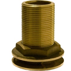 Maestrini Bronze Through Hull Fitting - Inclined 1-1/4