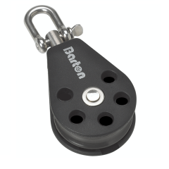 Barton Marine Size 1 Single Swivel Block - 30mm - Plain bearing - N01130