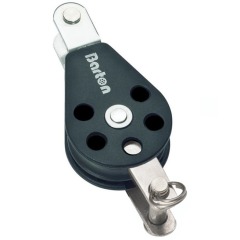 Barton - Single - Fixed Eye Clevis Pin + Becket - Ball Bearing Block S2 - N12091