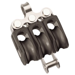 Barton - Triple - Fixed Eye + Becket - Ball Bearing Block Size 0 - N10311