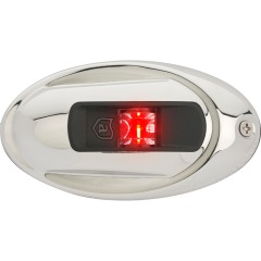 attwood - LED NAV LIGHT Red / Port 2-NM Eliptical - NV4012SSR-7