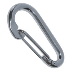 Oval carabiner