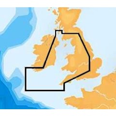 Navionics PLATINUM+ Irish Sea CHART 393XL - MicroSD Card