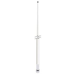  Shakespeare VHF Antenna QuickConnect 3dB 1.2m - White Fiberglass - Chrome ferrule - QC-4