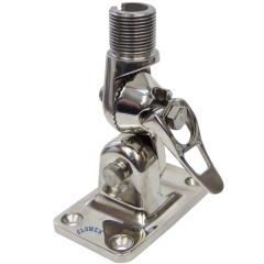 Glomex Glomeasy 4-way VHF Ratchet Mount - Stainless Steel - RA107SSFME