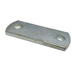 Trailer U bolt plate 40mm x 10mm holes