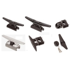 Sailing cleats, cams and leads