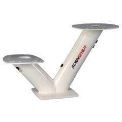 Scanstrut Dual Power Tower® for 40cm satcom + Garmin, Simrad, Raymarine Radar - DPT-SR1-40