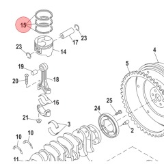 Mercury - RING SET - Quicksilver - 39-882416