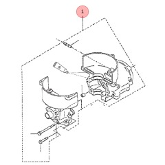 Mercury - Cylinder Block 2-3.3hp - 878-8228871