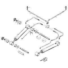 Bravo trim system parts