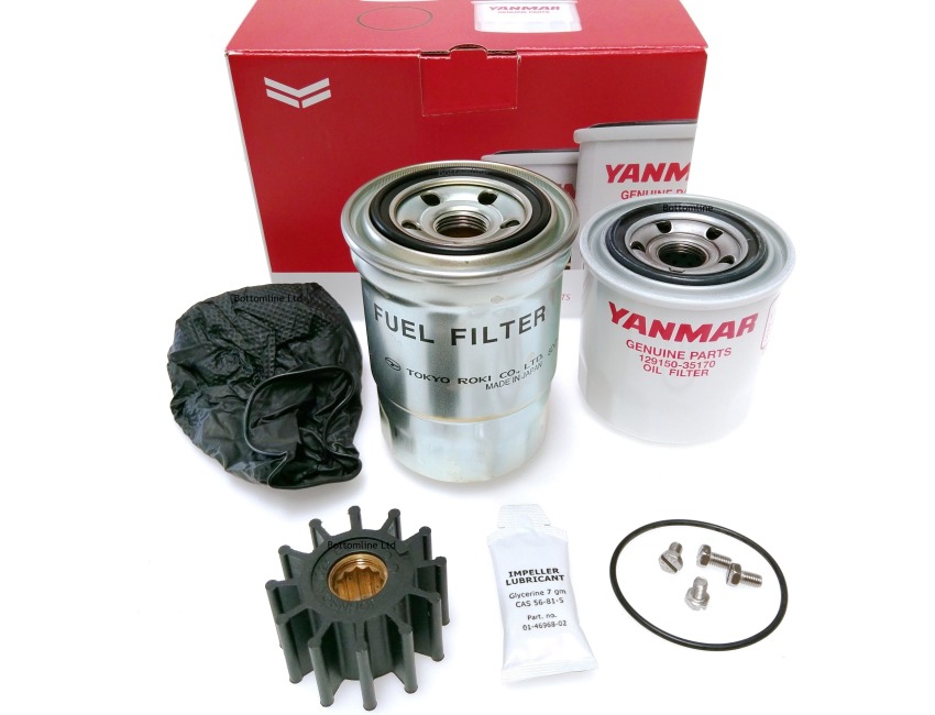 41650-502320 Fuel filter kit for Yanmar 4JH 4JH3 4LH-DTE STE 4LHA-DTZP STP RO
