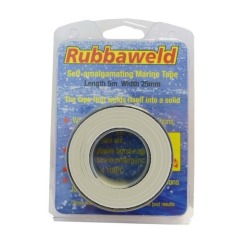 Rubbaweld Self-amalgamating 25mm Marine Tape - White