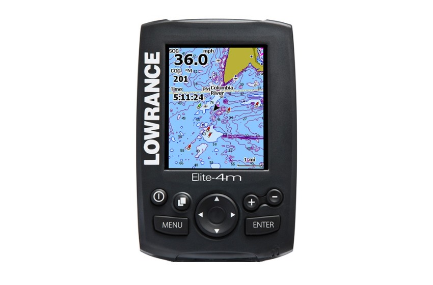 Lowrance Elite 4m Chart Plotter GPS Head unit only Obsolete