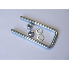 Trailer U bolt for 50mm box 150mm total length 12mm diameter