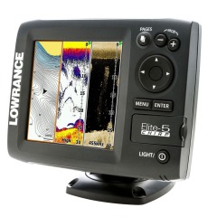 Lowrance Elite 5 Chirp c/w bracket & power cable (No transducer)