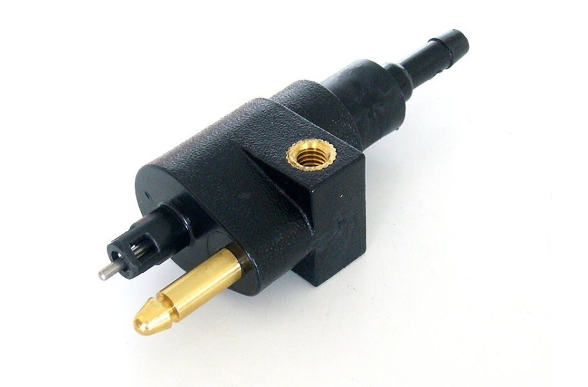 Quicksilver Fuel Line Connector - Engine side 4-30hp - Mercury