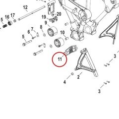 Mercury - Bumper Support - Quicksilver - 8M0142823