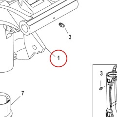 Mercury - Swivel Bracket Assembly - Quicksilver - 1401-850066T01