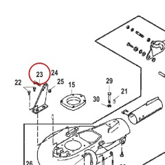 Mercury - Jet Pump Assembly Screw - Quicksilver - 10-60411