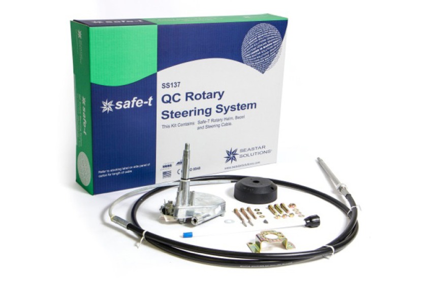 SeaStar / Teleflex SafeT QC Outboard Steering Kit 15ft 4.55m SS13715 Rotary steering helms