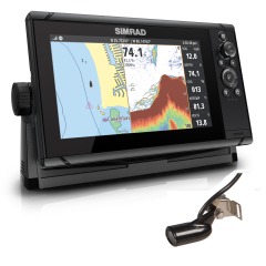 SIMRAD Cruise 9 - Chartplotter / Sonar - with 83/200 Transducer - 000-15000-001